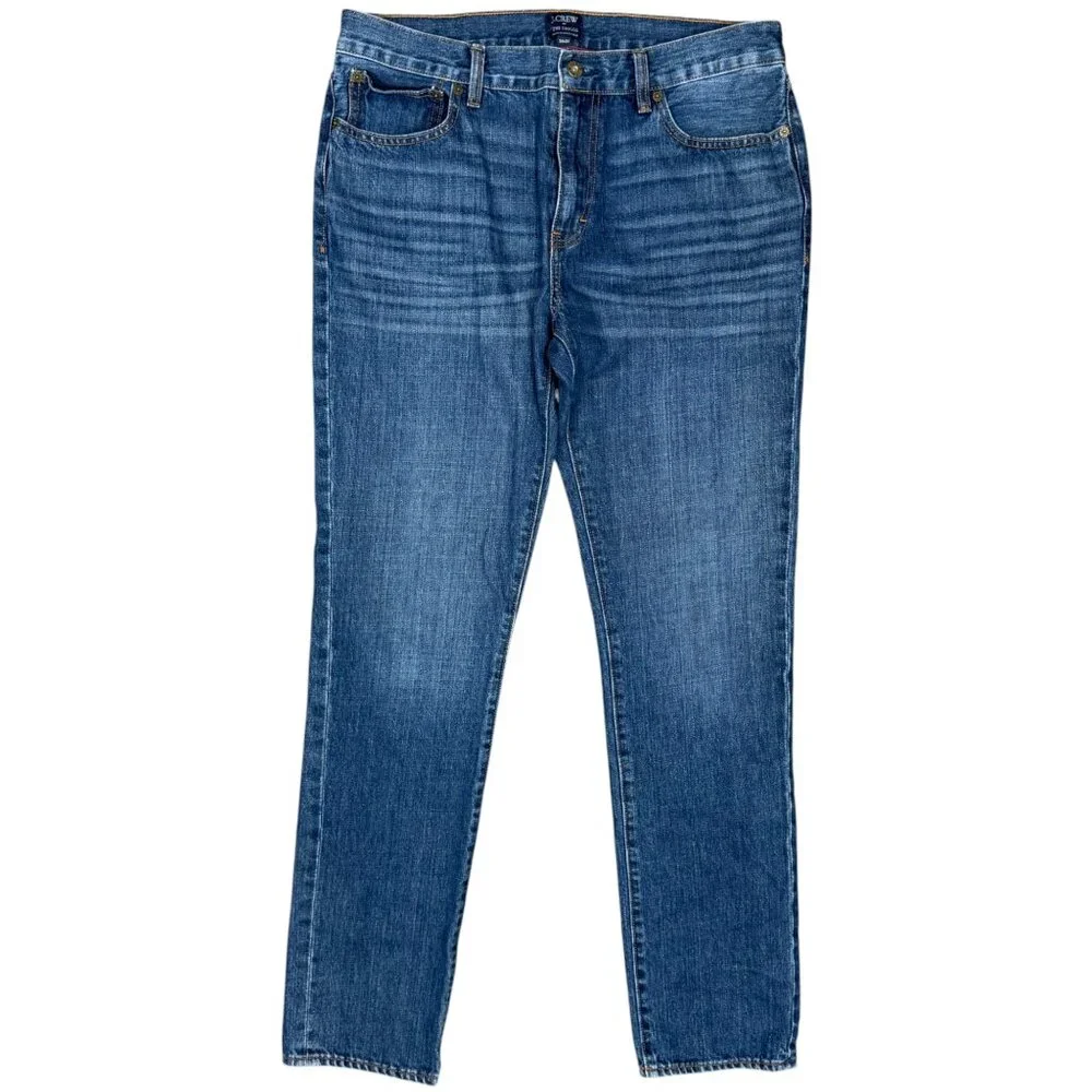 EUC Men's‎ J. CREW The Driggs Medium Wash Jeans C9885 | Size 34 x 34
